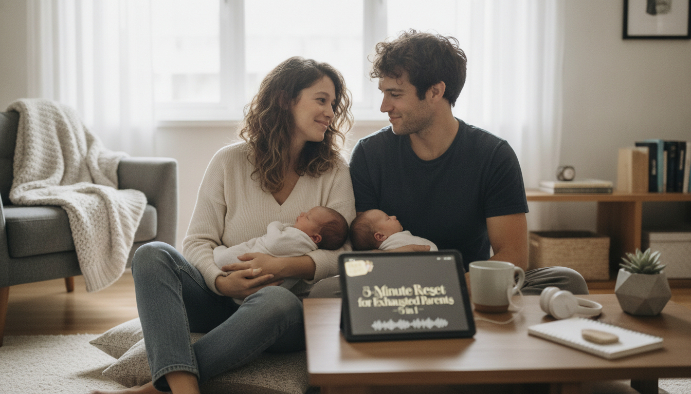 5-Minute Audio Reset for Burned-Out Parents