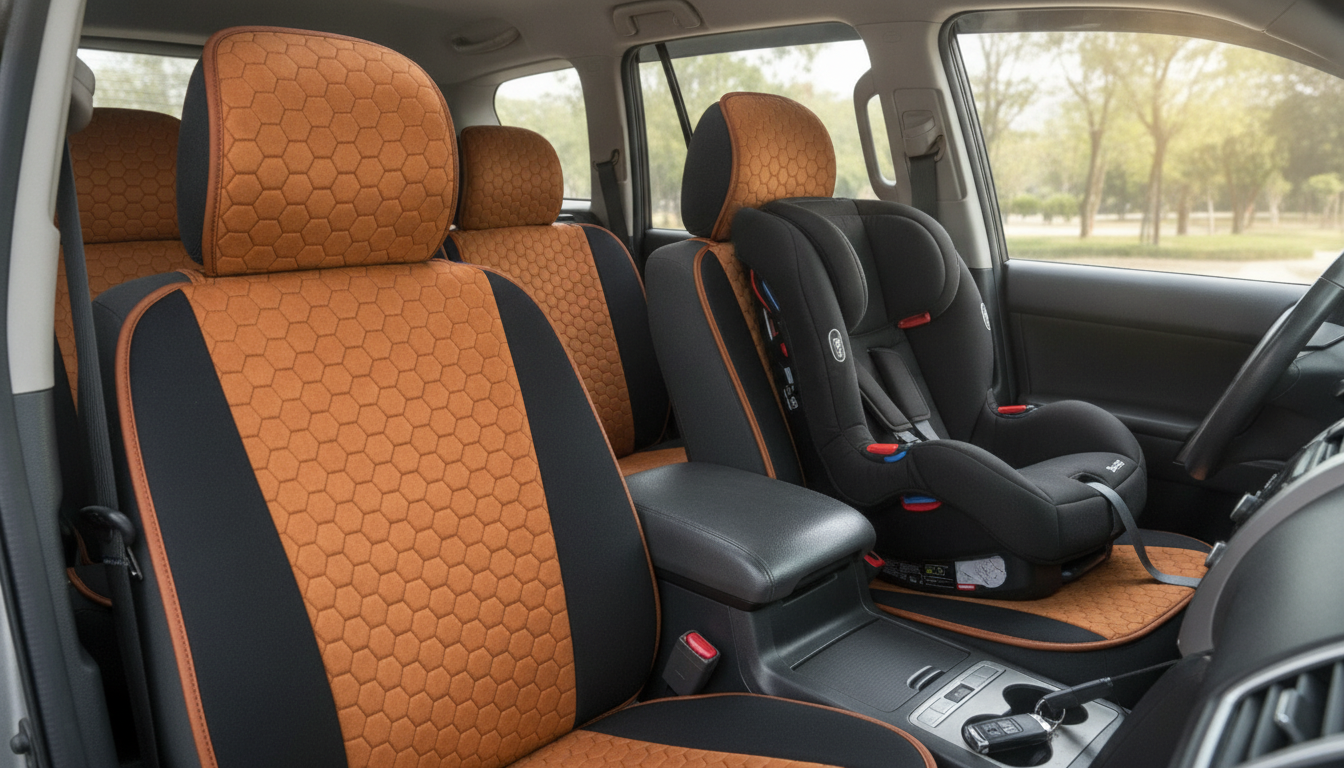 Front & Back Seat Cover Set: Fit, Safety & Install Tips