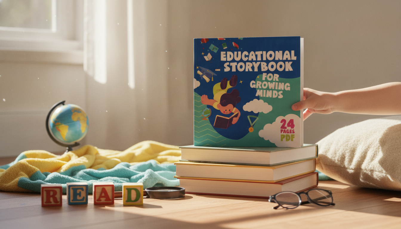 Imaginative PDF Storybook for Kids That Teaches Life Skills