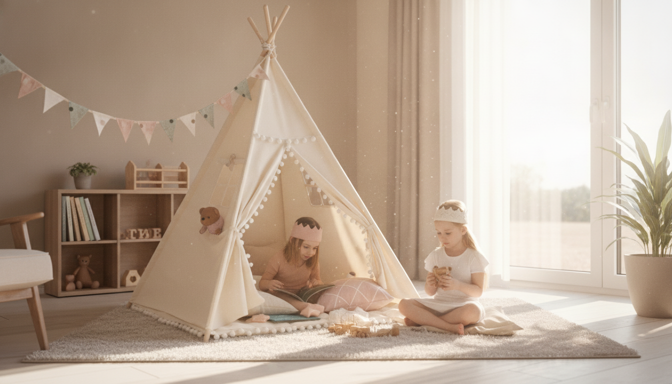 Kids Play Teepee Tent: Cozy Indoor Nook Ideas