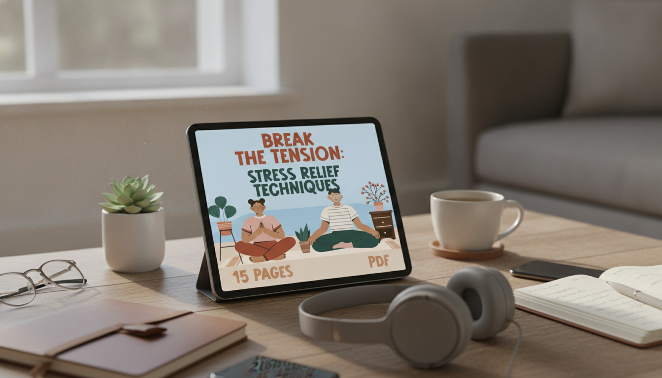 Quick Stress Relief for Busy Days: Breath, Grounding, Plan