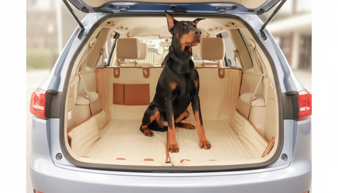 Sturdy Dog Car Hammock With Side Flaps: Seat Protection