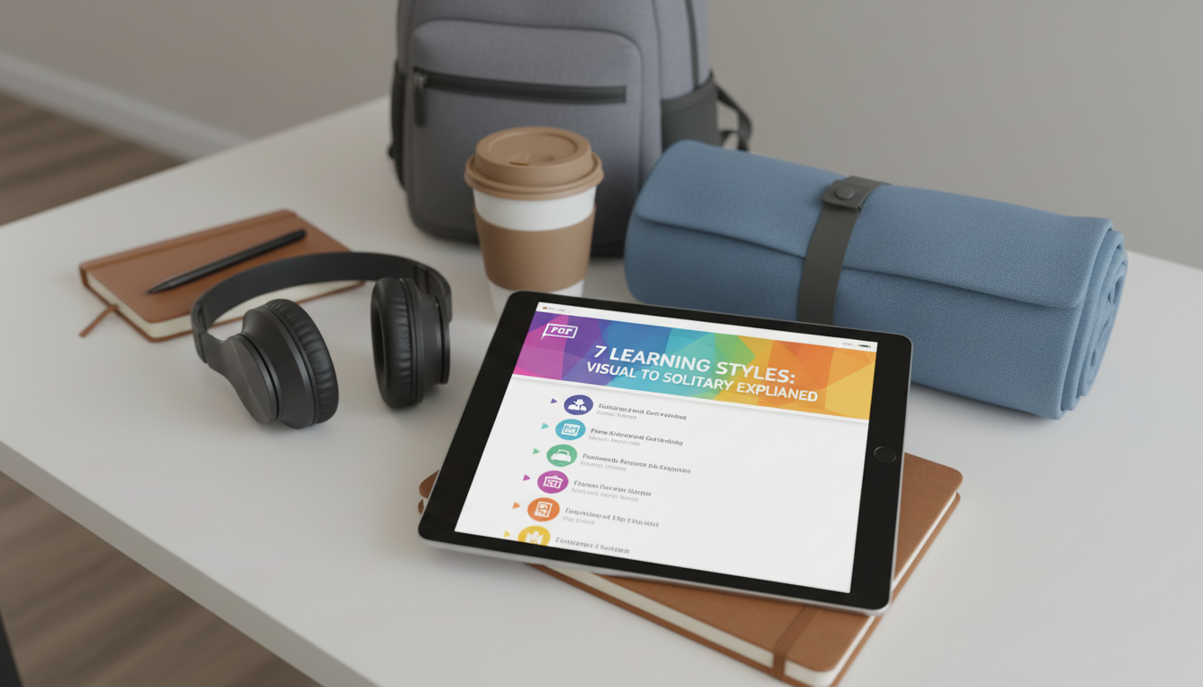 7 Learning Styles PDF: Visual to Solitary Explained